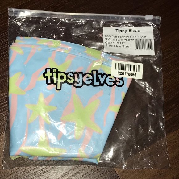 Tipsy Elves Starfish Frenzy Pool Beach Float NIP - Picture 4 of 5